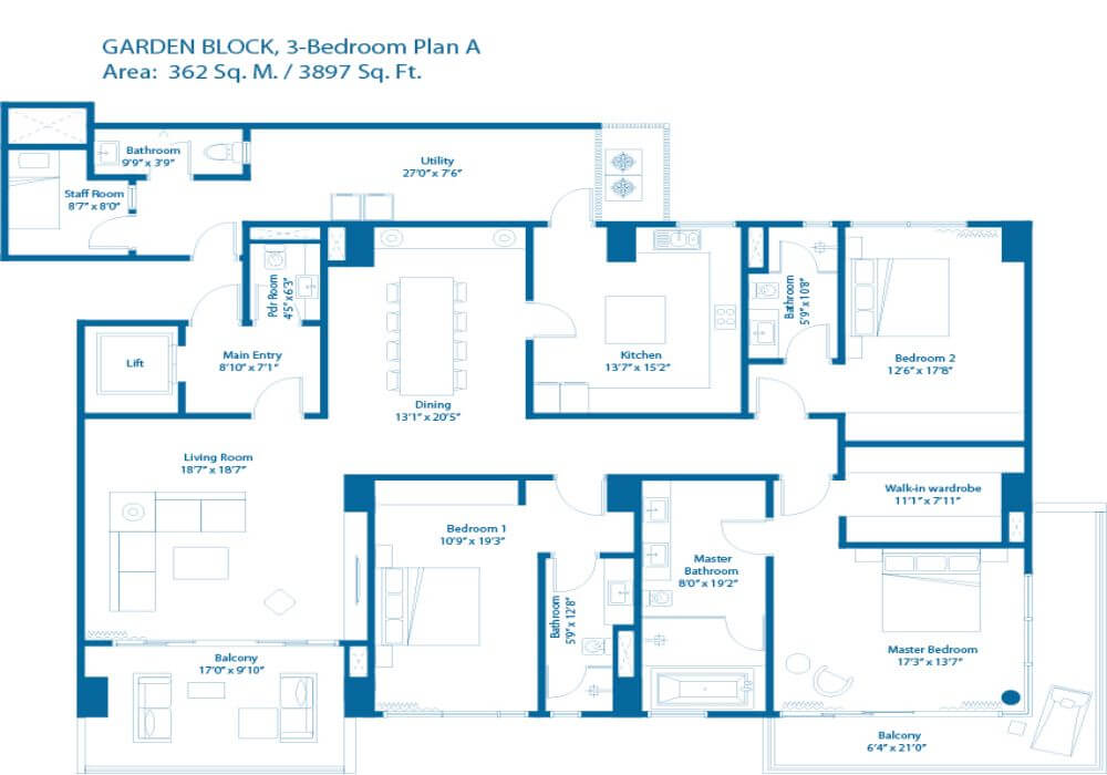 Embassy Lake Terraces Floor Plans (1) Embassy Lake Terraces Floor Plans (1)